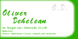 oliver dehelean business card